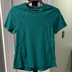 Spyder Green Activewear Shirt ladies size small